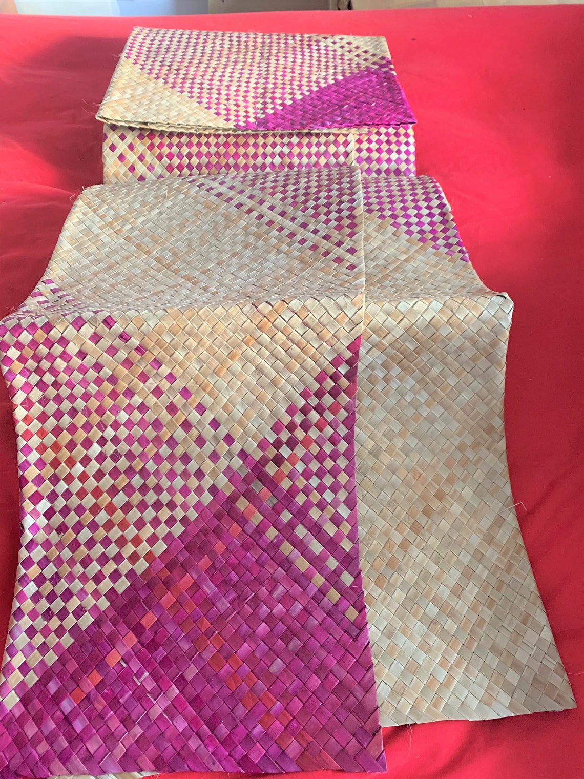 Traditional Handwoven Lauhala Mat or Banig Mat Etsy