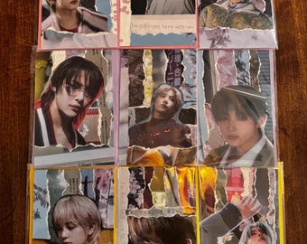 New &Team Samidare Album (Spring Celebration) Special Occasion Cards - Blank/Custom Message