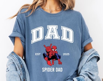 Comfort Colors Spider Family Shirt, Mother's/Father's Day Gift