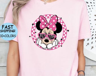 Disney Mama Mouse Shirt, Mothers Day Shirt, Disney Minnie Head Sweatshirt, Disney Mama Tee, Mother's Day Gift, Disney Birthday Mama hoodie