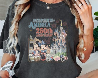 Comfort Colors® 250th Anniversary of The United States Shirt, USA Independence Day 1776 2026, Patriots Gift, 4th Of July Shirt