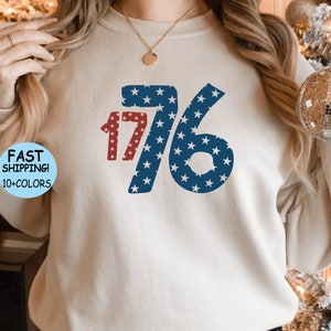 Retro 1776 Shirt, 4th of July Shirt, 1776 America Sweatshirt, Memorial day T-Shirt, Patriotic Shirt, Independence Day Hoodie, Usa Flag Tee