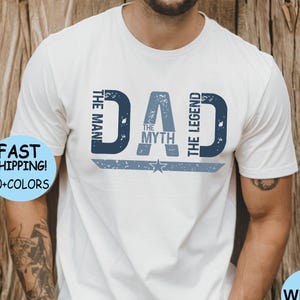 The Man The Myth The Legend Dad Sweatshirt, Funny Dad Shirt, Father&#39;s Day Shirt, Gift for Dad, Dad The Legend, New Dad Hoodie, Husband Gift