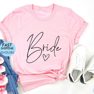 Camiseta de novia, futura novia, camiseta de compromiso, camiseta de luna de miel, futura esposa, regalo de novia, camiseta de boda, regalo de despedida de soltera, camiseta de fiesta de propuesta