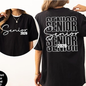 Comfort Colors Senior 2026 Graduation Shirt