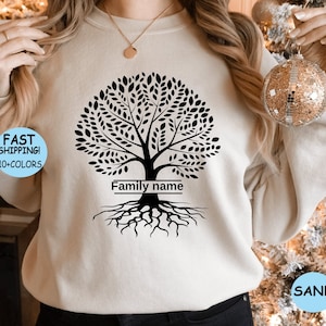Camiseta personalizada de reunión familiar, árbol genealógico, camiseta conmemorativa de la pérdida del padre, camiseta de árbol genealógico, camisetas de tribu familiar, camisetas de reunión familiar