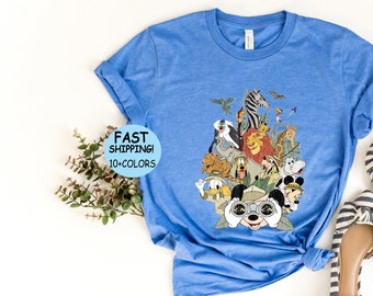 Disney Mickey And Friends Animal Kingdom Safari Shirt, Disney Family Safari Sweatshirt, Disney Safari Trip Hoodie, Forest Animal Safari Trip
