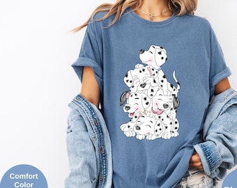 Comfort Colors 101 Dalmatians Shirt: Family Dog Tee