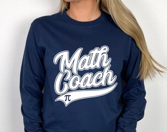 Sudadera de entrenador de matemáticas, regalo para profesor de Pi