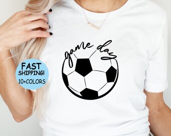 Game Day Soccer Mom Shirt: Cotton Blend Sports Tee