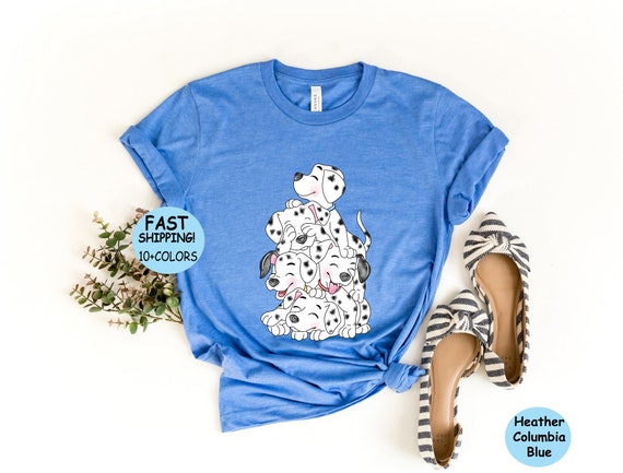 101 Dalmatian shirt, 101 Dalmatian Family sweatshirt, Women's and Men's 101 dalmatian Hoodie, Animal lover Dog shirt, Disney birthday Gift