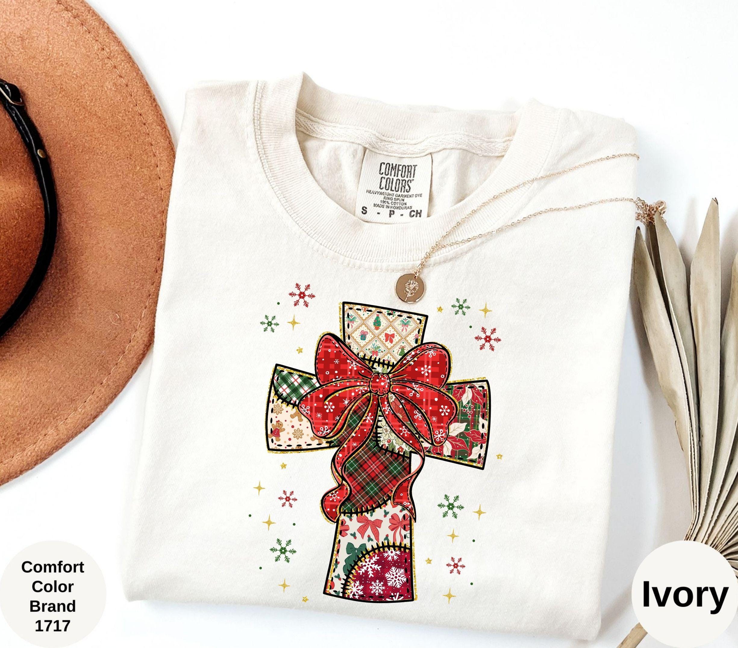 Cross Patchwork Tee - Etsy