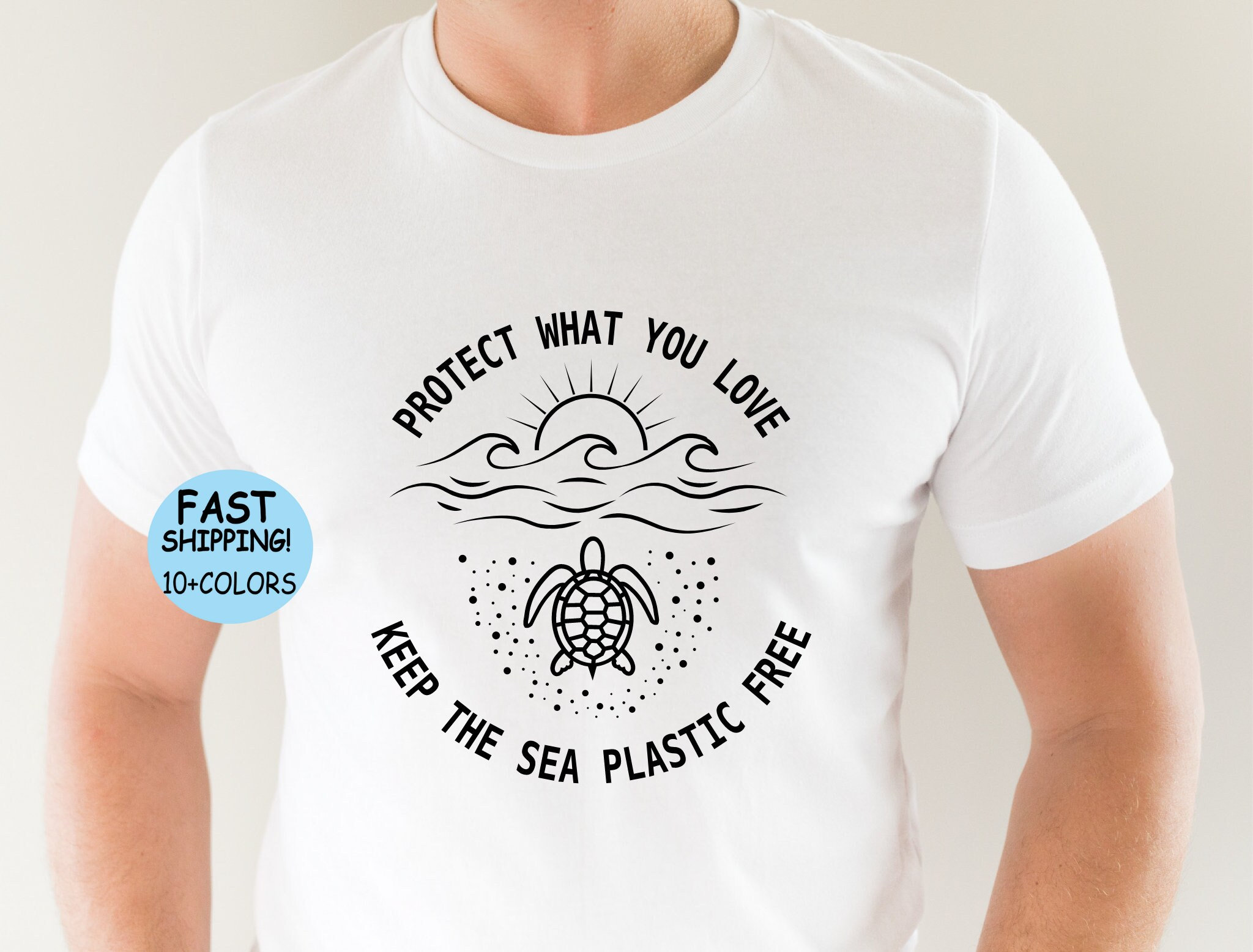 Save The Ocean Keep The Sea Plastic Free Turtle Lover Tshirt Save The Ocean Keep The Sea Plastic Free Turtle Lover Tshirt