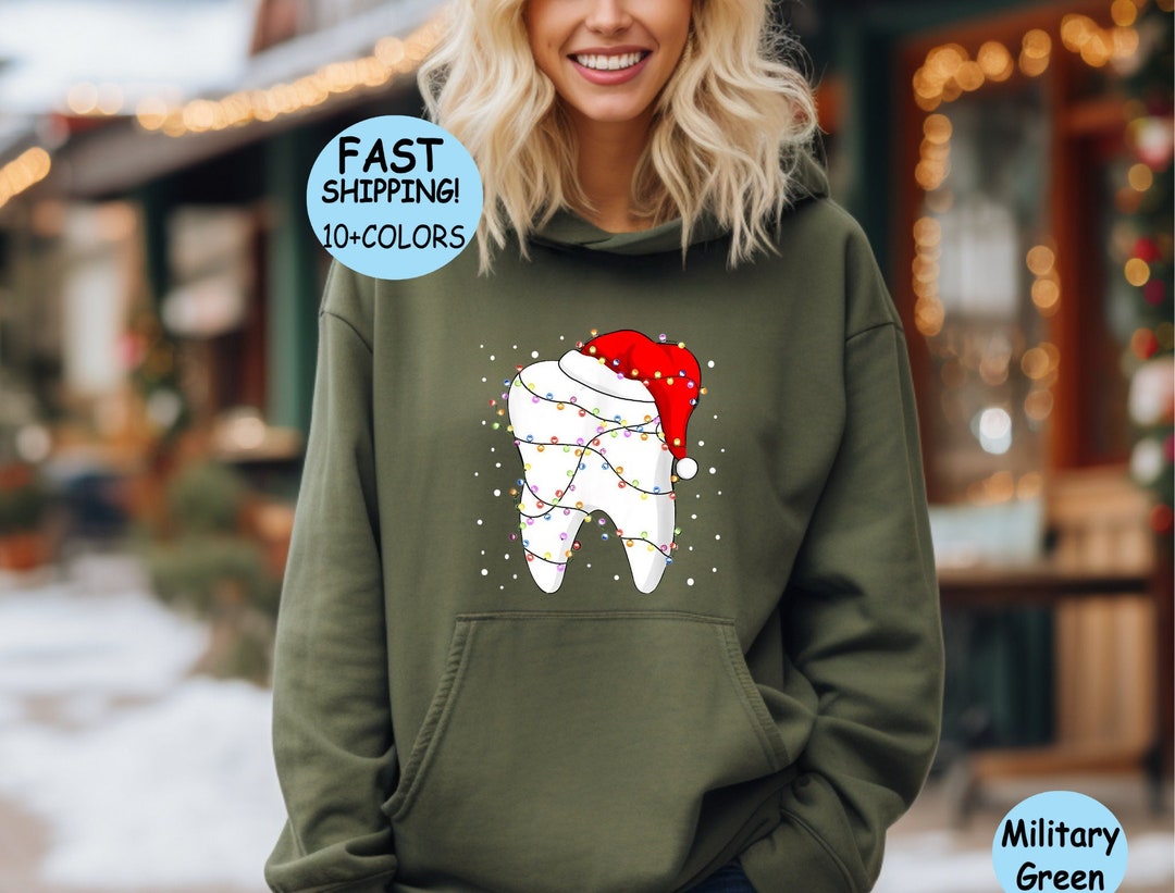 Funny Christmas Dental Sweater Funny Christmas Dentist Tee Etsy