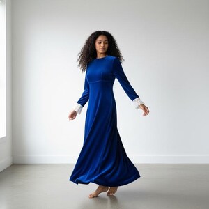 Royal Blue Velvet Long Dress - Etsy Royal Blue Velvet Long Dress - Etsy