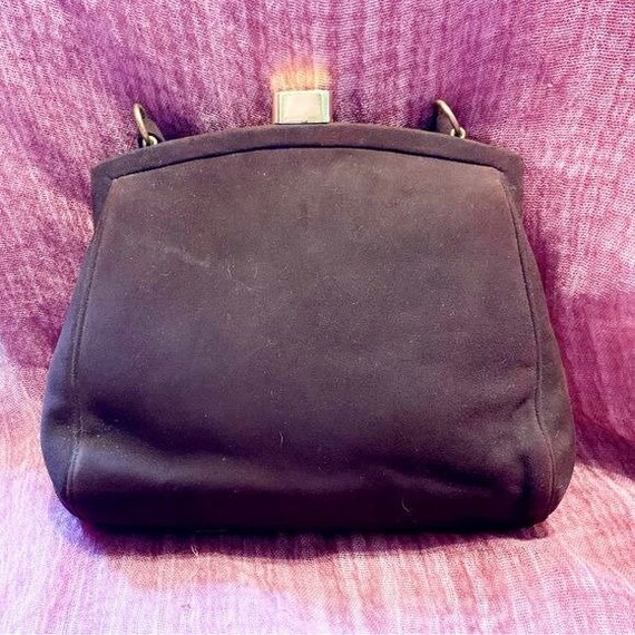 Vintage Bienen-Davis Brown Leather Hand Bag Purse… - image 4