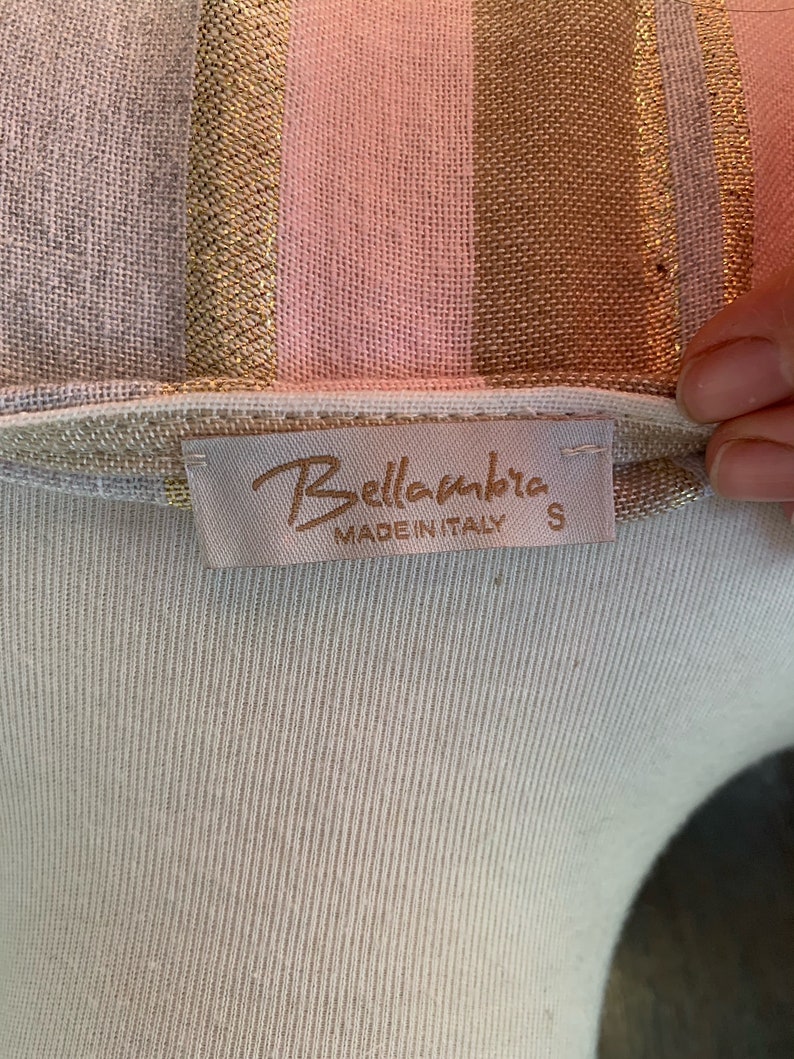 Bellambra Italian Linen Shift Dress Swimsuit Coverup