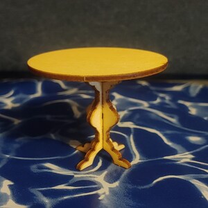Miniature Table, 1:24 Scale, svg, cricut