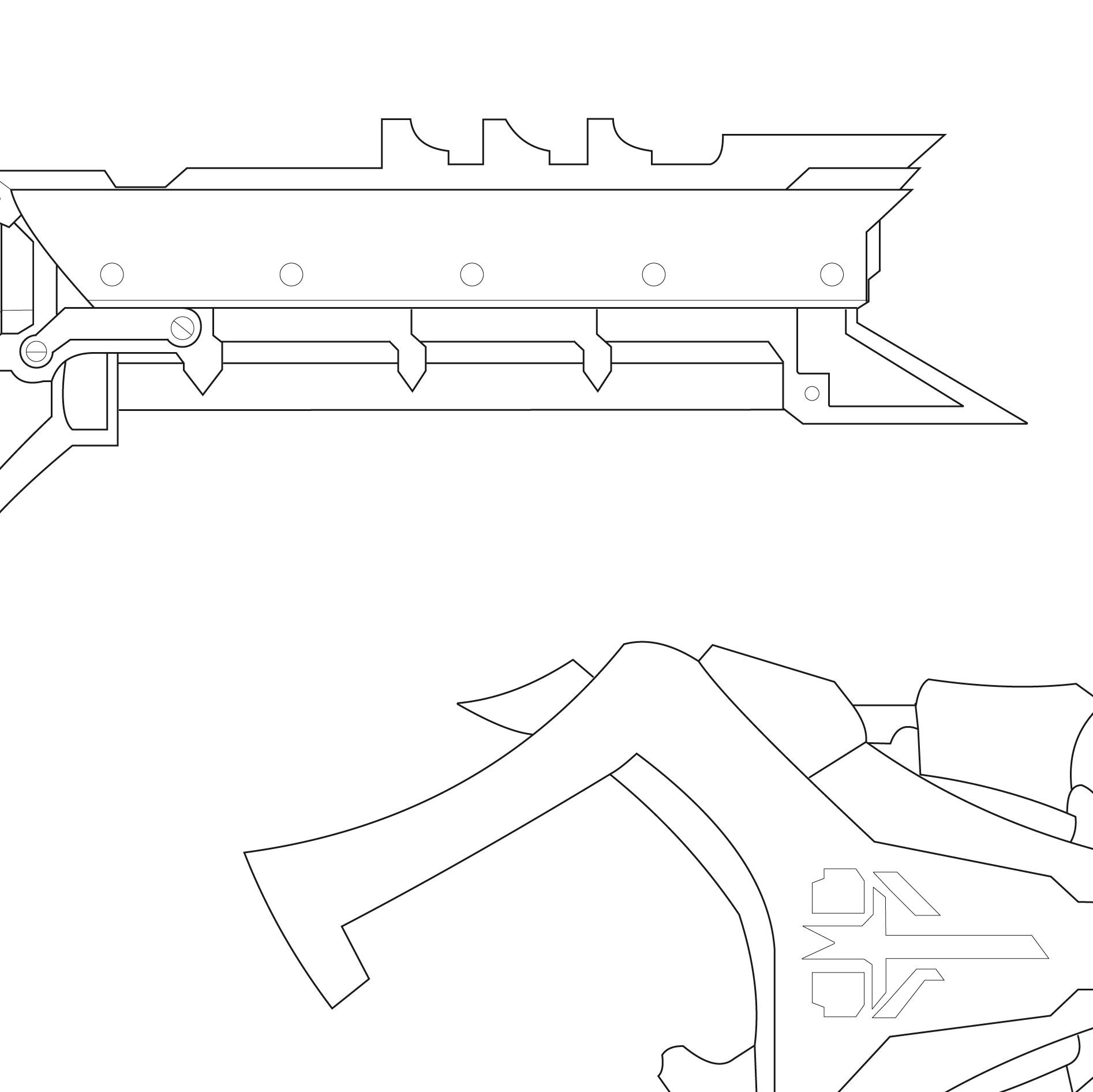 Samira Guns Holsters Blueprints League of Legends Etsy
