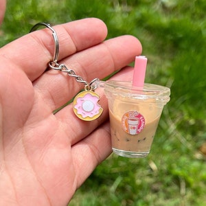 Ice coffee Inspired Keychains | Coffee keychains | Liquid Moves | coffee Gift | Keychains | coffee Lover, Teacher Gift, Boss Gift