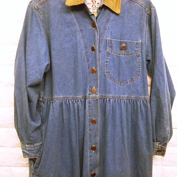 Denim prairie dress Clearance