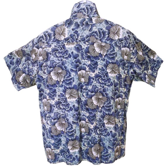 Vintage 80s Quicksilver USA-Made Aloha Shirt Men-… - image 8