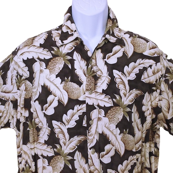 Vintage 80s Aloha Shirt Men-Large Campia Moda Kor… - image 2
