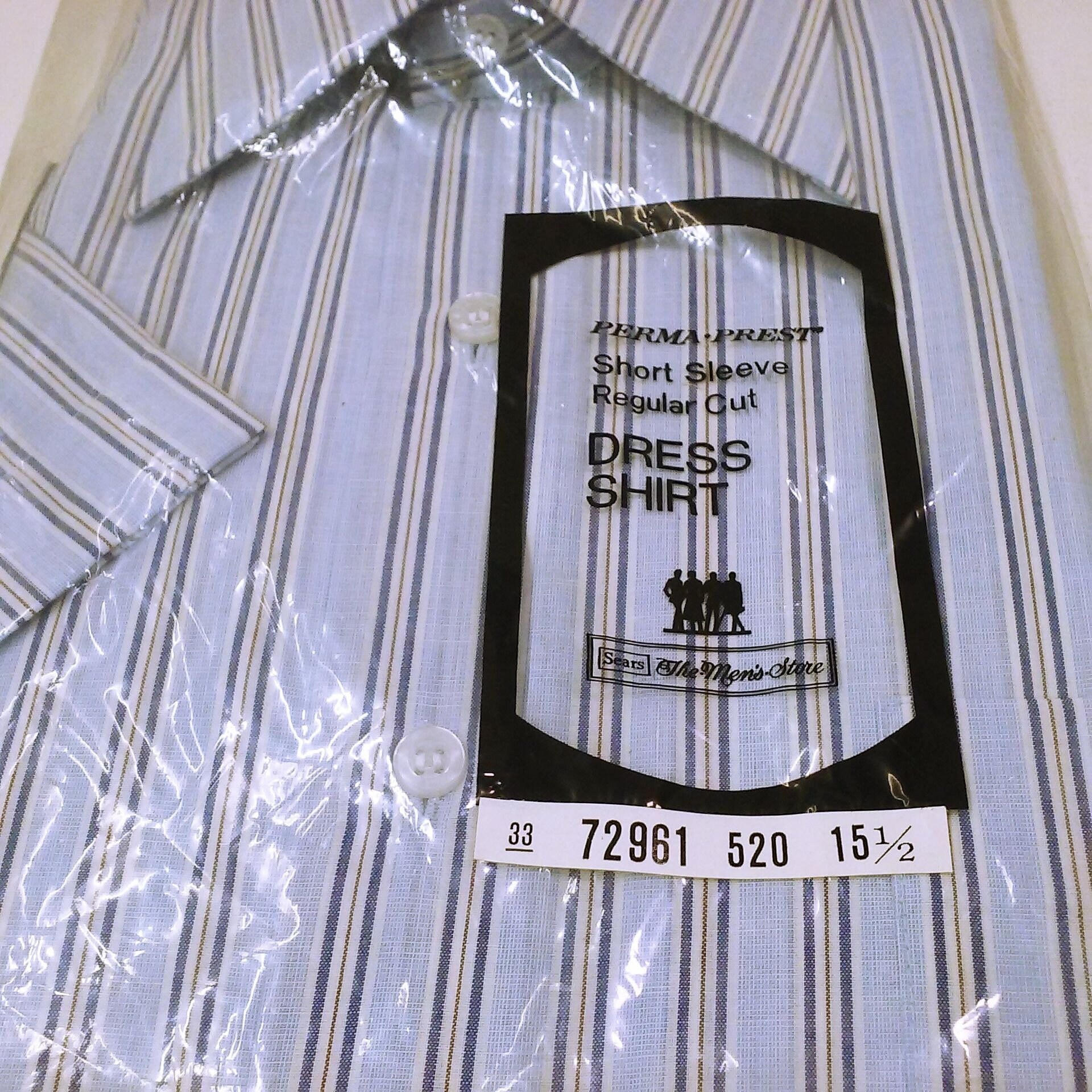 Deadstock New Late-70s/early-80s Sears Men's Store Dress