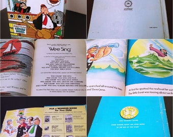 ポパイ 2冊セット Lot of 10 Popeye Book Collection '55 '62 '80s Assorted King
