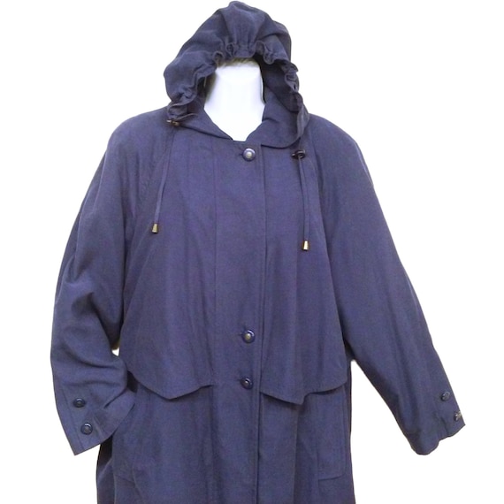 Vintage 80s-90s Gallery Made in Hong Kong Over-coat Winter Trench