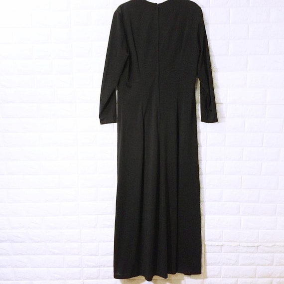 Vintage 60s-70s Fred Rothschild Maxi Hostess Dres… - image 9