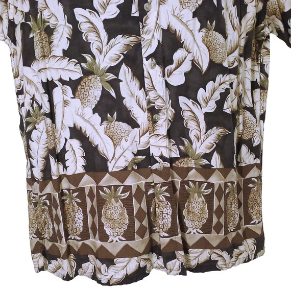 Vintage 80s Aloha Shirt Men-Large Campia Moda Kor… - image 3