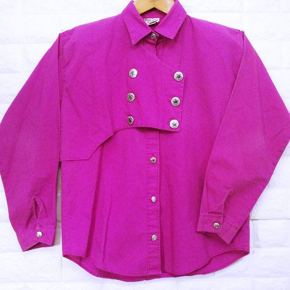 western double breasted shirt