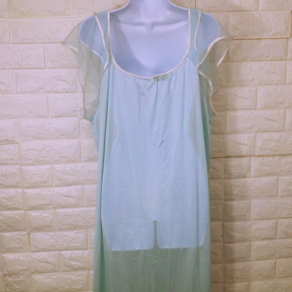 Vintage 60s-70s Spotlight USA-made Nightgown Baby… - image 9