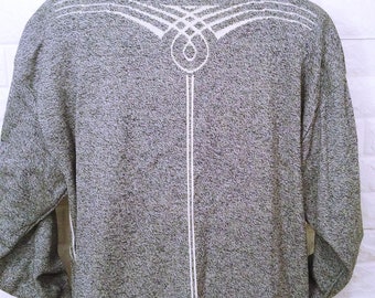 Vintage 80s Kriss Sweden Open-front Cardigan Finely Knit Sweater