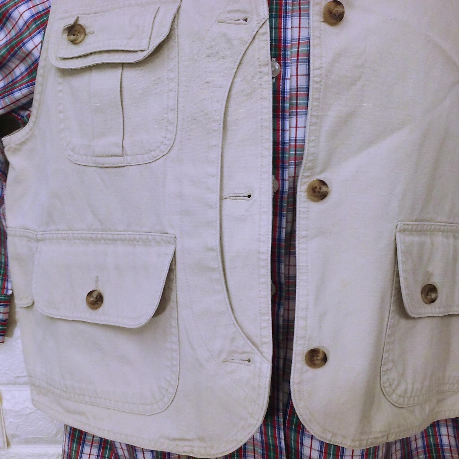 vintage eddie bauer vest