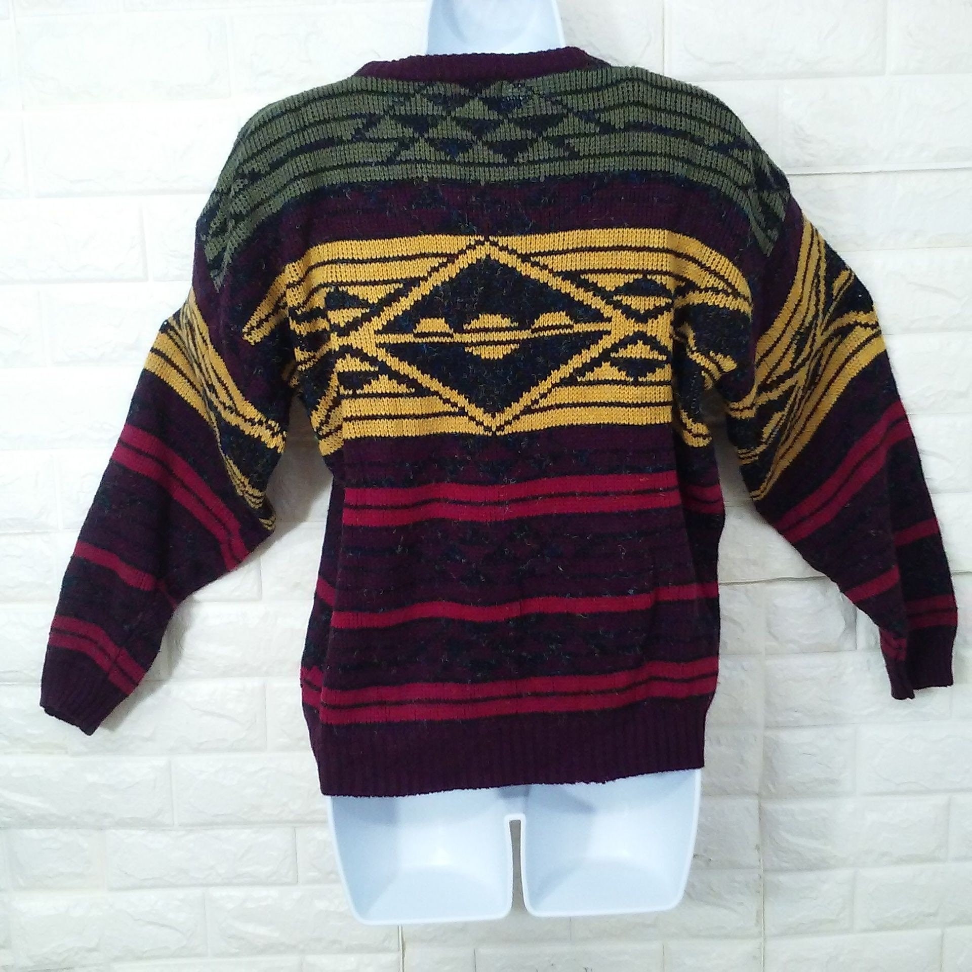 Vintage 80s High Sierra by Mervyn's Sweater Knit Women-xl(18 Vintage 80s High Sierra by Mervyn's Sweater Knit Women-xl(18