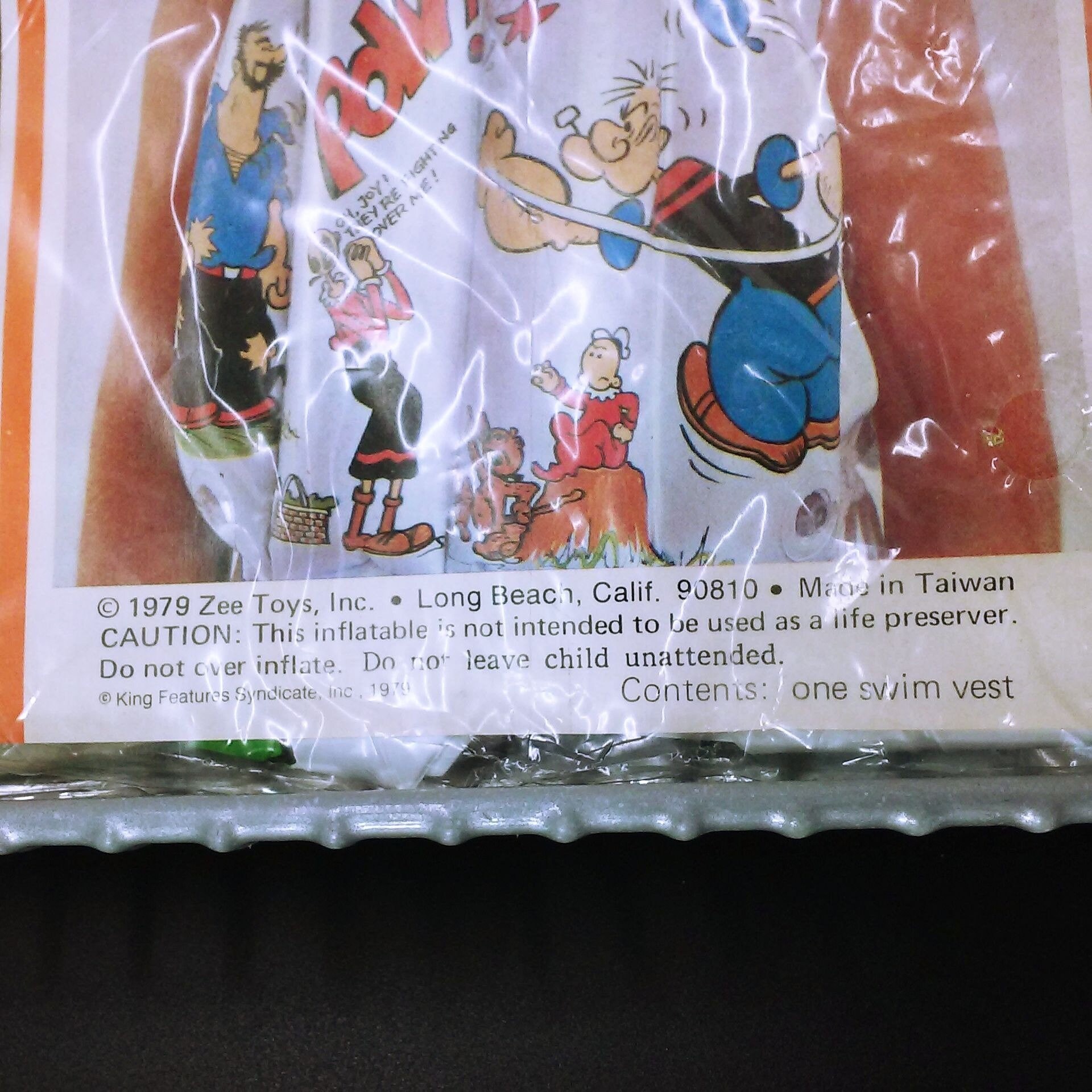 Lot of 3 the Wet Set 5527-6 Popeye Olive Oyl Swim Rings and