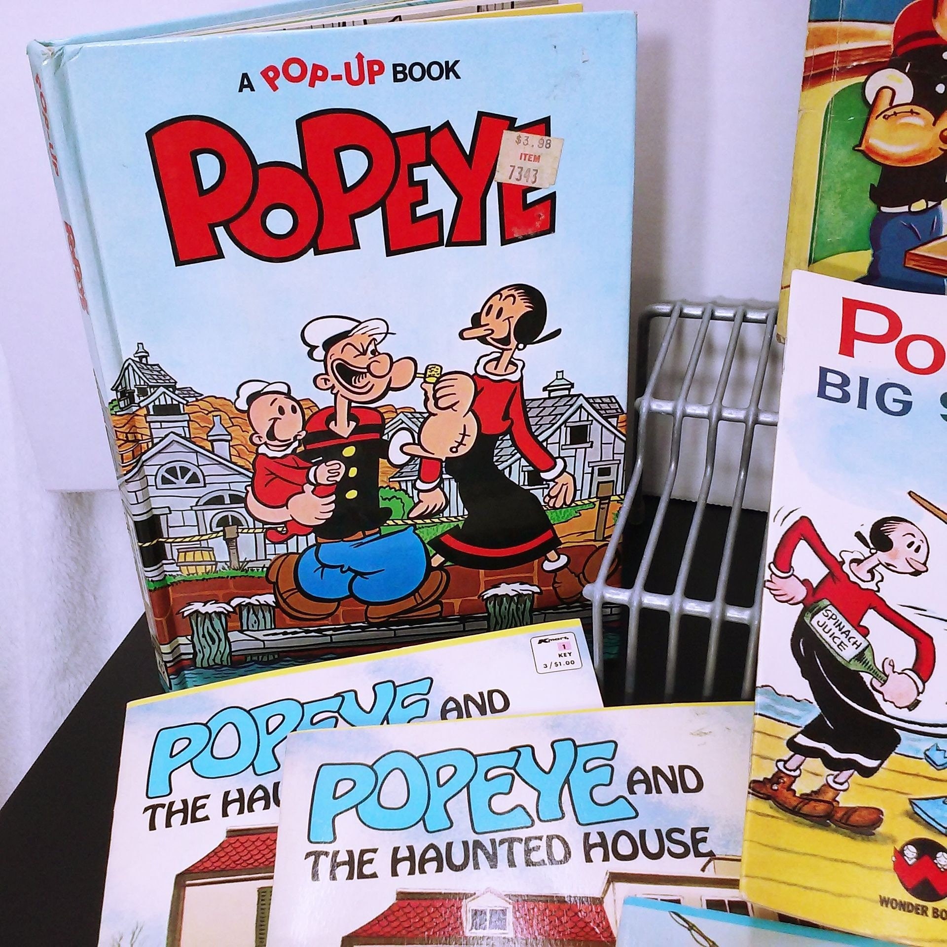 Lot of 10 Popeye Book Collection '55 '62 '80s Assorted King Lot of 10 Popeye Book Collection '55 '62 '80s Assorted King