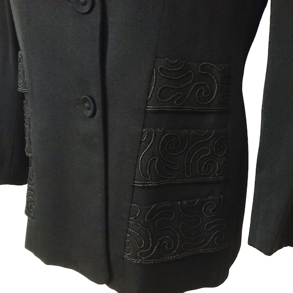 Vintage 1940s Blazer Suit Coat Ladies-M(8/10) Hol… - image 4