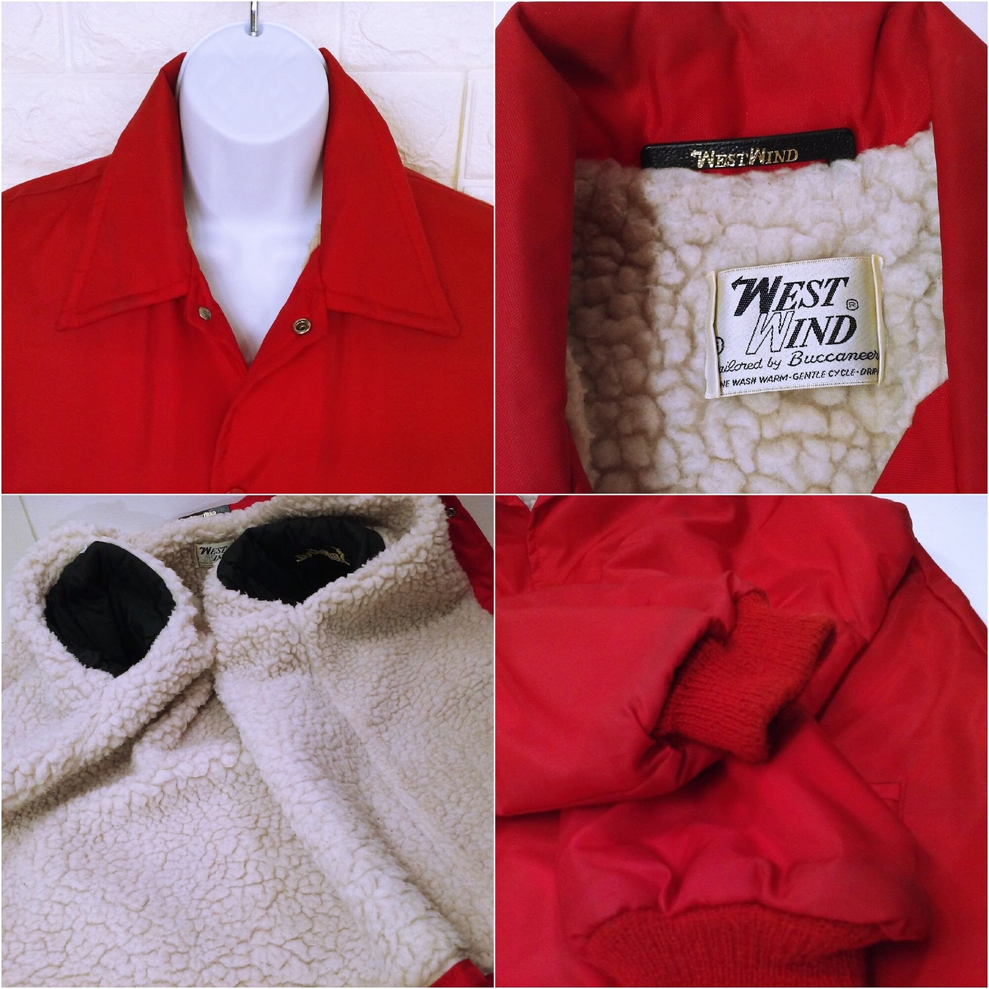 70s WEST WIND BUCCANEER MFG コーデュロイ スタジャン デッドストック 
