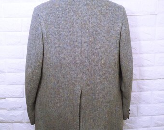Vintage 80s Brooks Brothers Brooksgate Harris Tweed Blazer Vintage 80s Brooks Brothers Brooksgate Harris Tweed Blazer