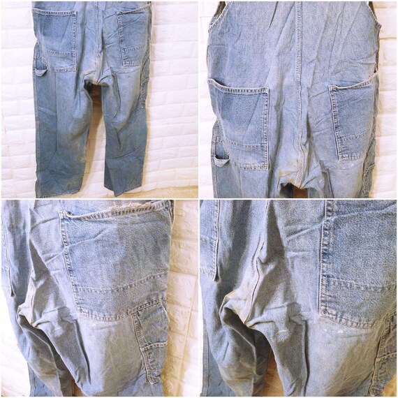 Vintage 60s-70s Osh Kosh B'gosh Denim Overalls Men's-40x28 Vintage 60s-70s Osh Kosh B'gosh Denim Overalls Men's-40x28