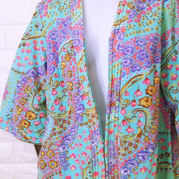 Vintage 60s-70s Sears 'Take A-Long' Dressing Gown… - image 7
