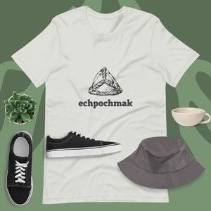 Tatar shirt for man with echpochmak or ochpochmak print in tatarstan
