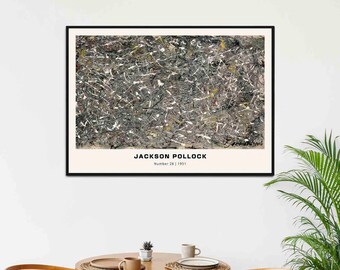 ジャクソン ポロック アートポスター Number 28 Pollock