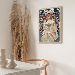 Alphonse Mucha plakat Digital Download-F. Champenois Imprimeur-Editeur _ 1898-Mucha Wall art-Digital Download-Mucha Digital Art Print