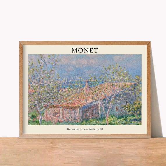 クロード・モネ[アンティーブの庭師の家]絵画 クロード・モネ