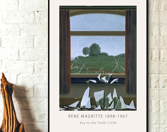 レア 【 ルネ・マグリット展 】ポスター  1979年  ポンピドーセンター レア 【 ルネ・マグリット展 】ポスター 1979年 ポンピドー