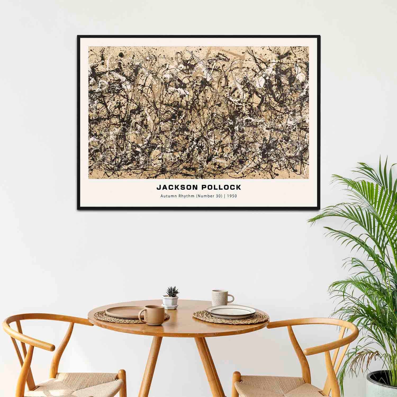 ジャクソン・ポロック jackson pollock 大型ヴィンテージポスター